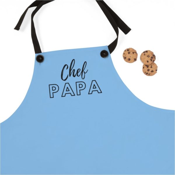 Chef Papa Apron - Blue - Image 3