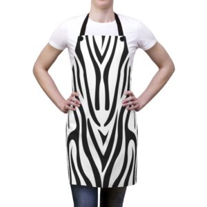 Zebra Stripes Apron