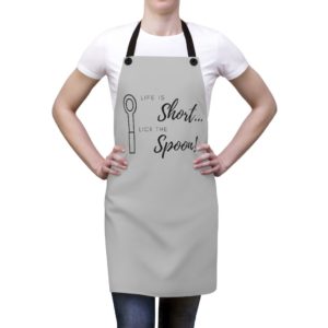 Life is too Short Apron - Gray