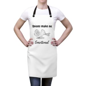 Onions Make Me Emotional Apron