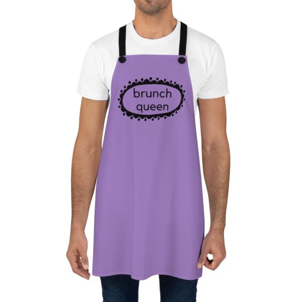 Brunch Queen Apron - Purple - Image 4
