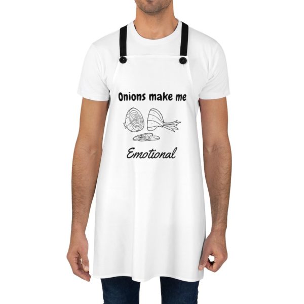 Onions Make Me Emotional Apron - Image 4