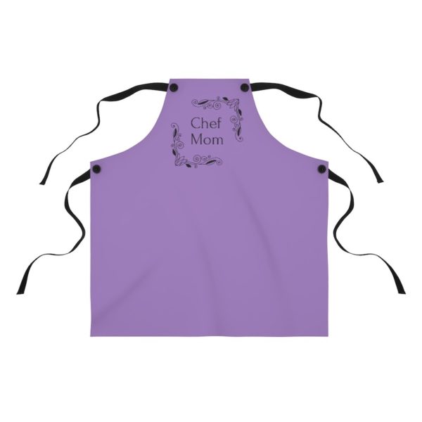 Chef Mom Apron - Purple - Image 2