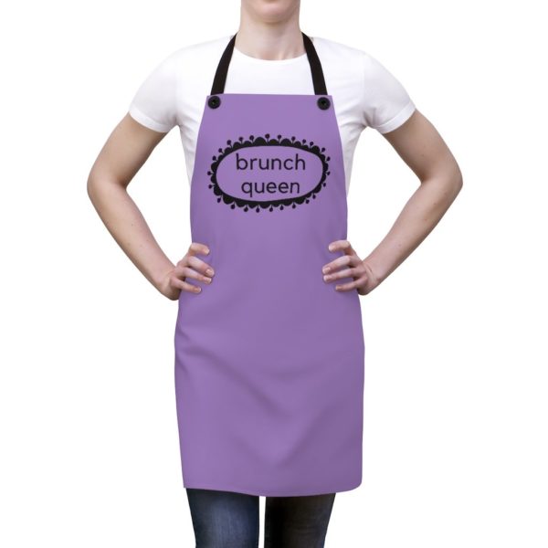 Brunch Queen Apron - Purple