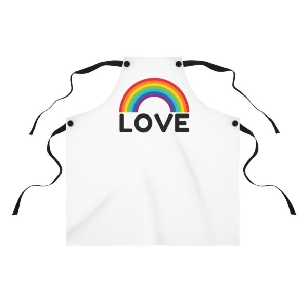 Rainbow LOVE Apron - Image 2