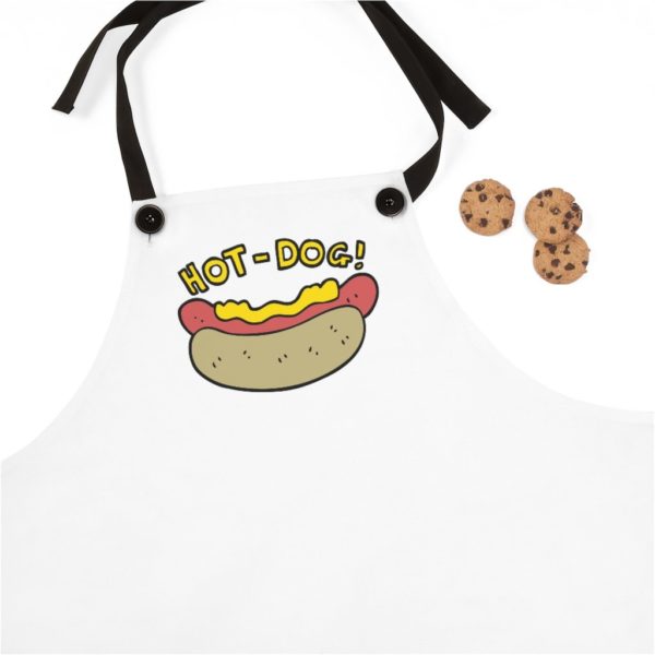 Hotdog with Mustard Apron - Image 3