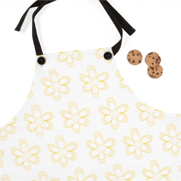 Yellow Flowers Apron - Image 3