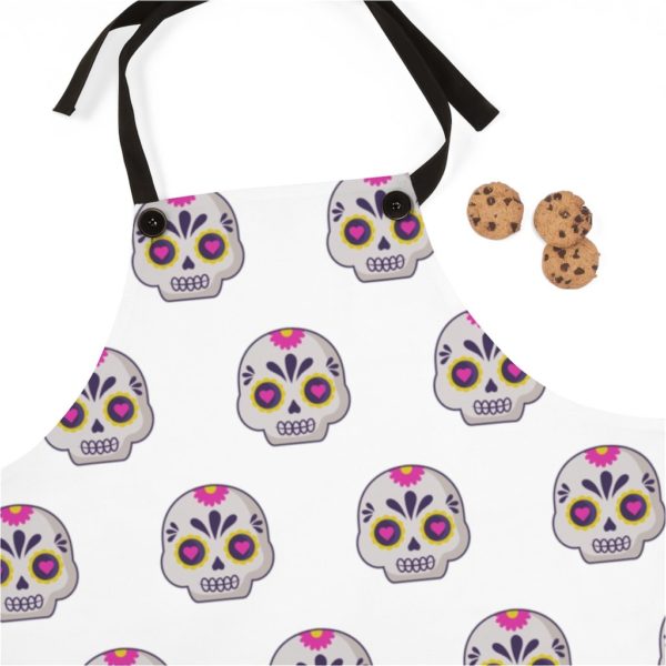 Day of the Dead Sugar Skulls Apron - Image 3