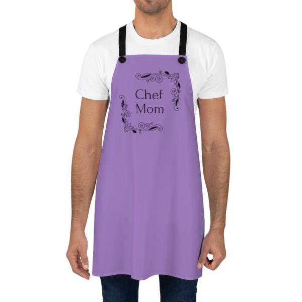 Chef Mom Apron - Purple - Image 4