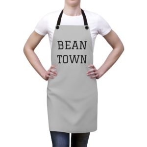 Bean Town Apron - Gray