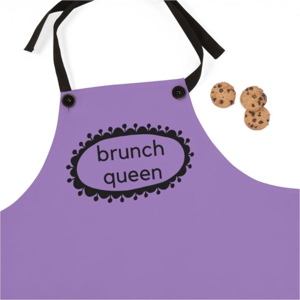 Brunch Queen Apron - Purple - Image 3