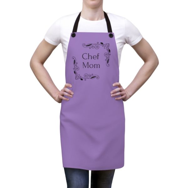 Chef Mom Apron - Purple