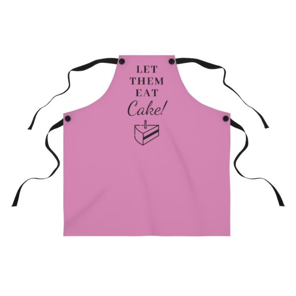 Let Them Eat Cake Apron - Pink - Image 2
