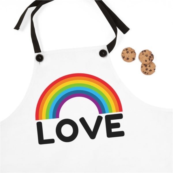 Rainbow LOVE Apron - Image 3