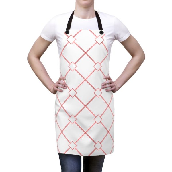 Red/Orange Diamond Tiles Apron