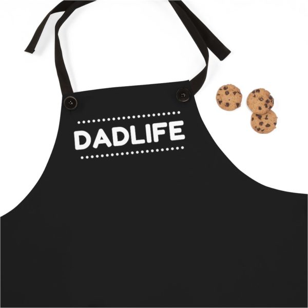 Dad Life Apron - Black - Image 3