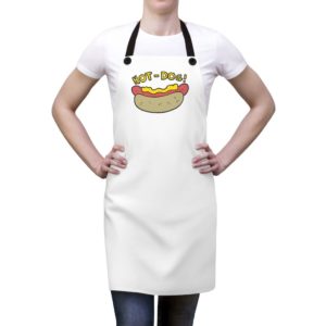 Hotdog with Mustard Apron
