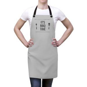 It's BBQ Time Apron - Gray