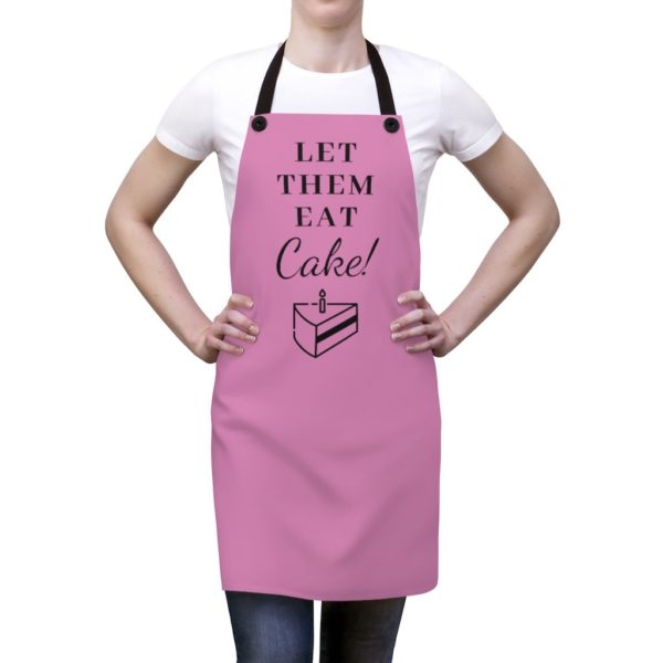 Let Them Eat Cake Apron - Pink