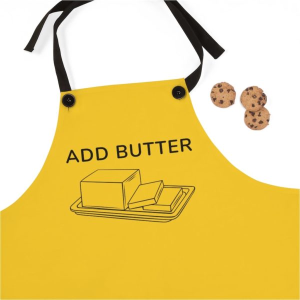 Add Butter Apron - Yellow - Image 3