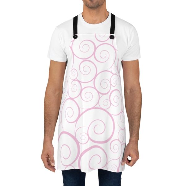 Pink Swirls Apron - Image 4