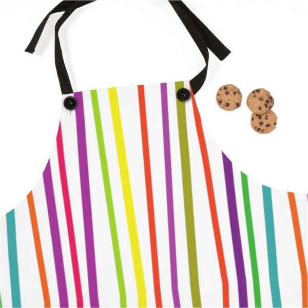 Colorful Stripes Apron - Image 3