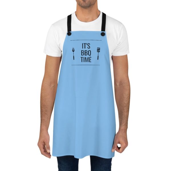 It's BBQ Time Apron - Blue - Image 4