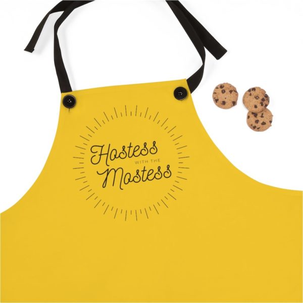 Hostess with the Mostess Apron - Yellow - Image 3