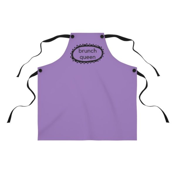 Brunch Queen Apron - Purple - Image 2