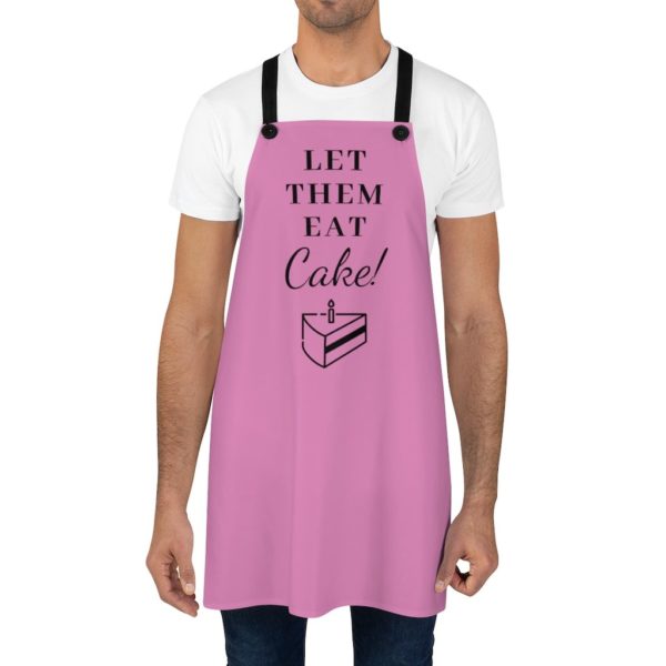 Let Them Eat Cake Apron - Pink - Image 4
