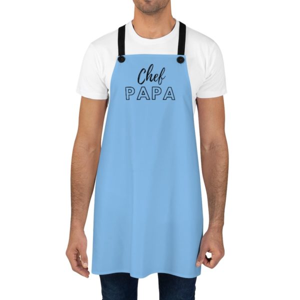 Chef Papa Apron - Blue - Image 4