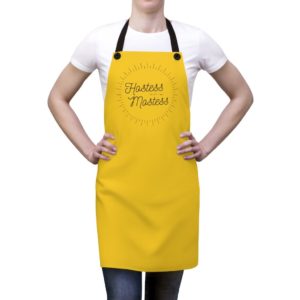 Hostess with the Mostess Apron - Yellow